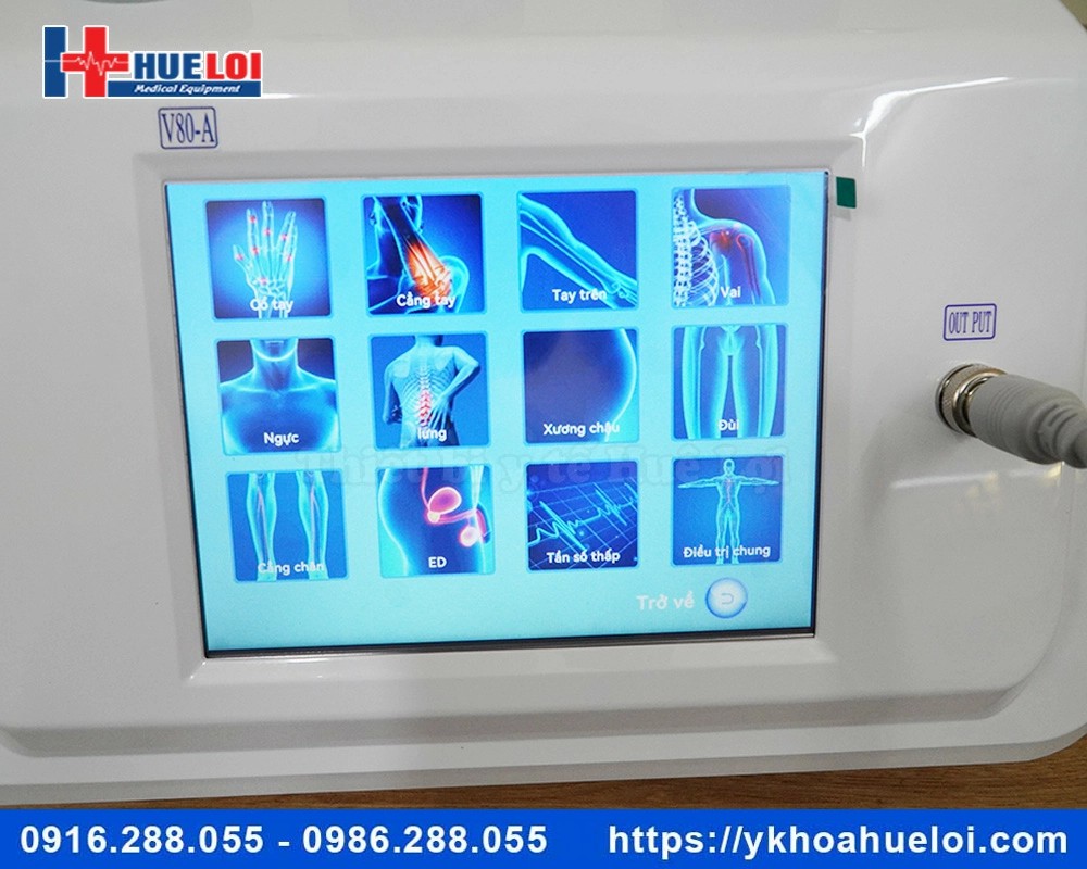 Máy xung kích trị liệu giá rẻ V80A