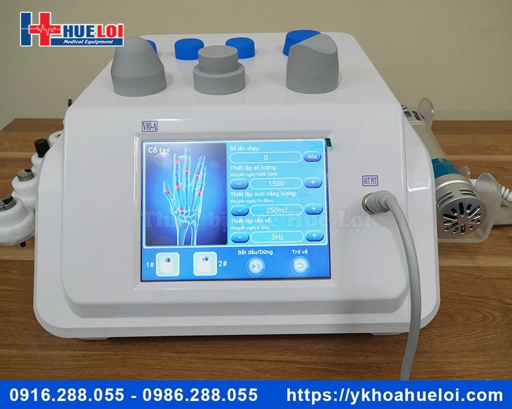 Máy xung kích trị liệu V80A