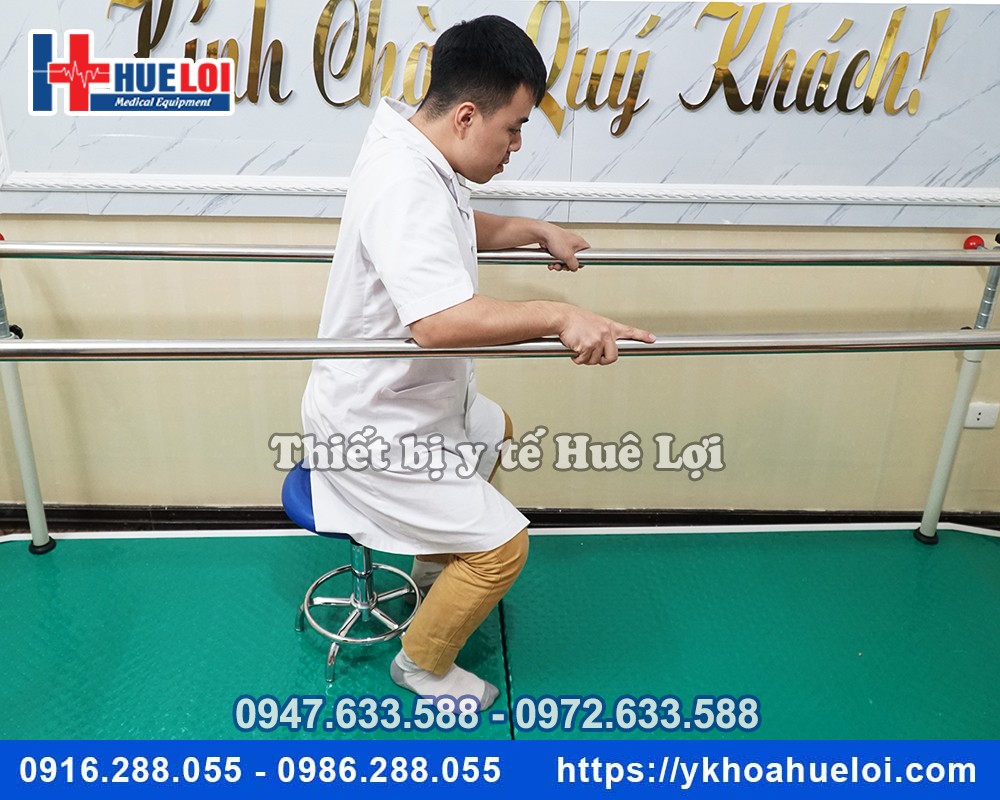 các bài tập trên thanh song song tập đi