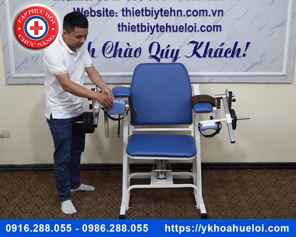 Ghế tập phục hồi chức năng cơ chi trên