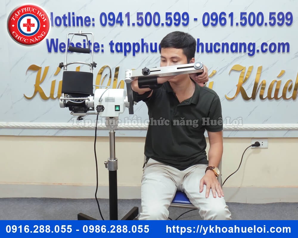 tập khớp vai thụ động