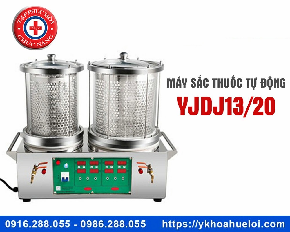 máy sắc thuốc mini 2 nồi đun