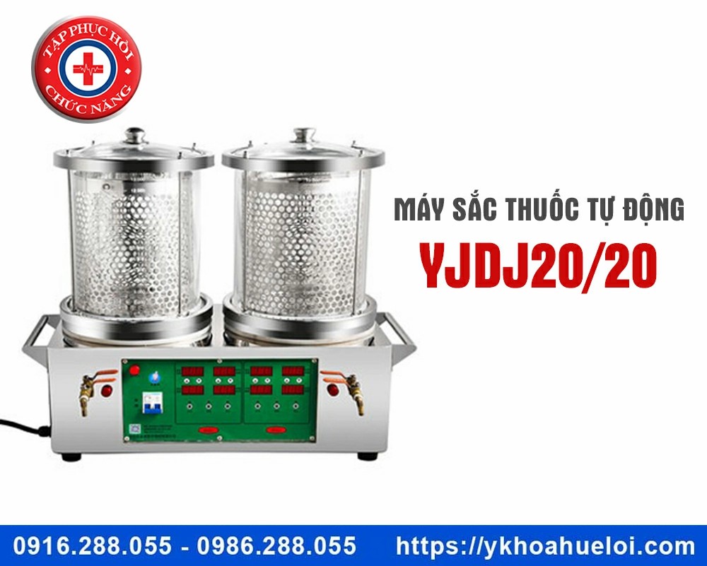 máy sắc thuốc mini 2 nồi đun