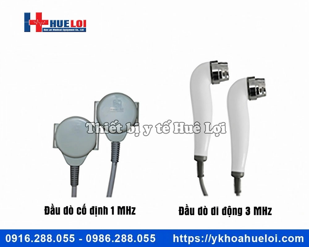 Máy siêu âm trị liệu đa tần 2 đầu dò