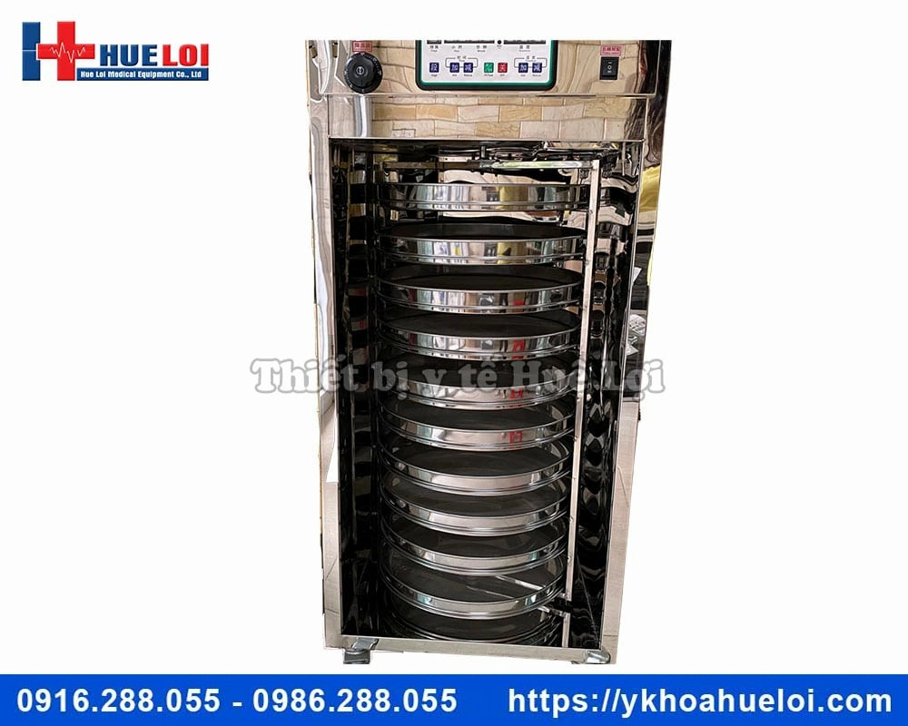 Tủ sấy dược liệu 10 tầng đường kính 40cm