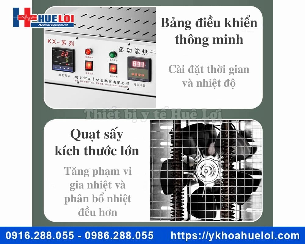 Tủ sấy dược liệu 1 cửa 12 tầng