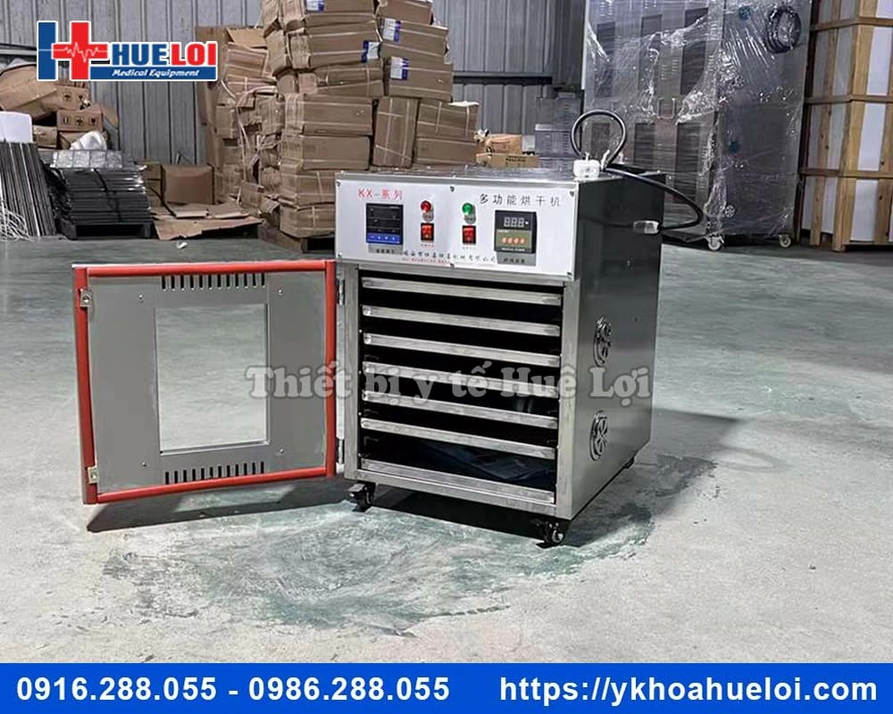Tủ sấy dược liệu 1 cửa 12 tầng