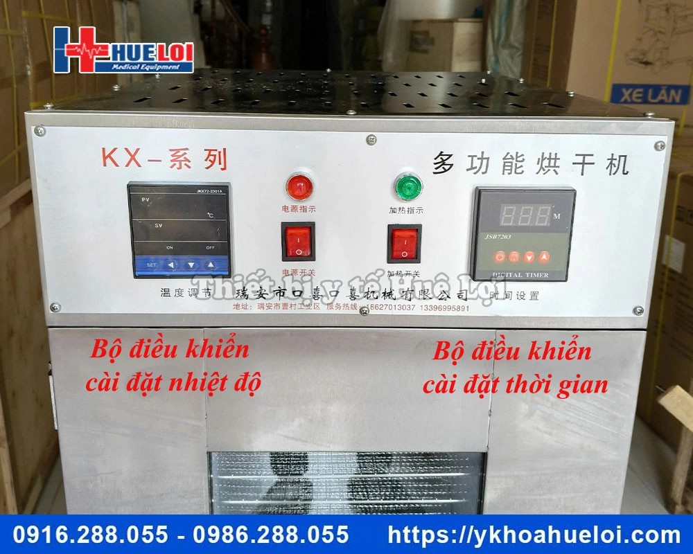 Tủ sấy dược liệu 1 cửa 22 tầng