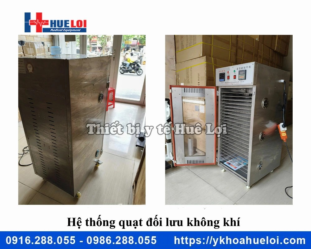Tủ sấy dược liệu 1 cửa 22 tầng