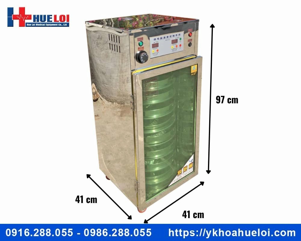 Tủ sấy dược liệu 8 tầng đường kính 30cm