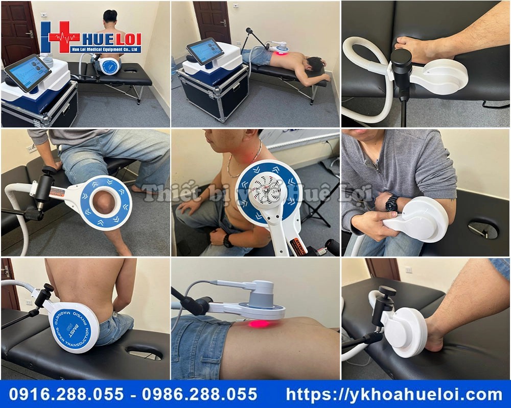 Máy từ trường trị liệu kết hợp Laser công suất cao