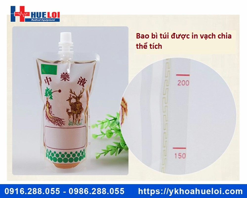 Túi đựng thuốc sắc có nắp