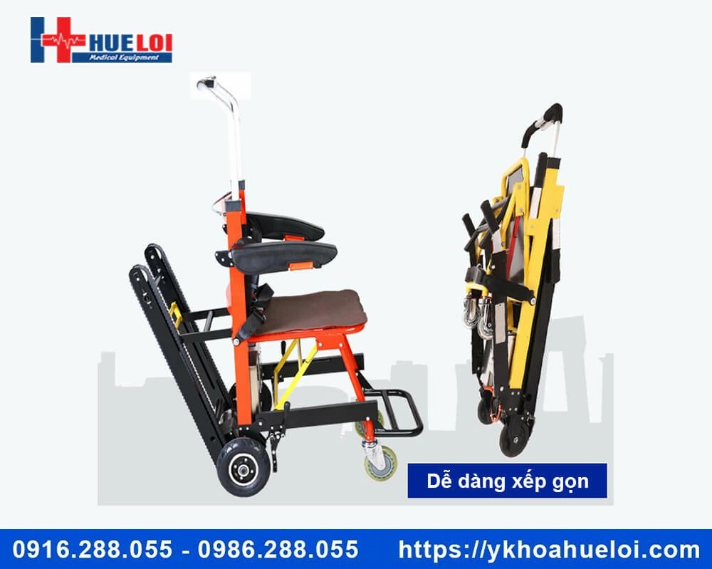 Xe lăn có chức năng leo cầu thang