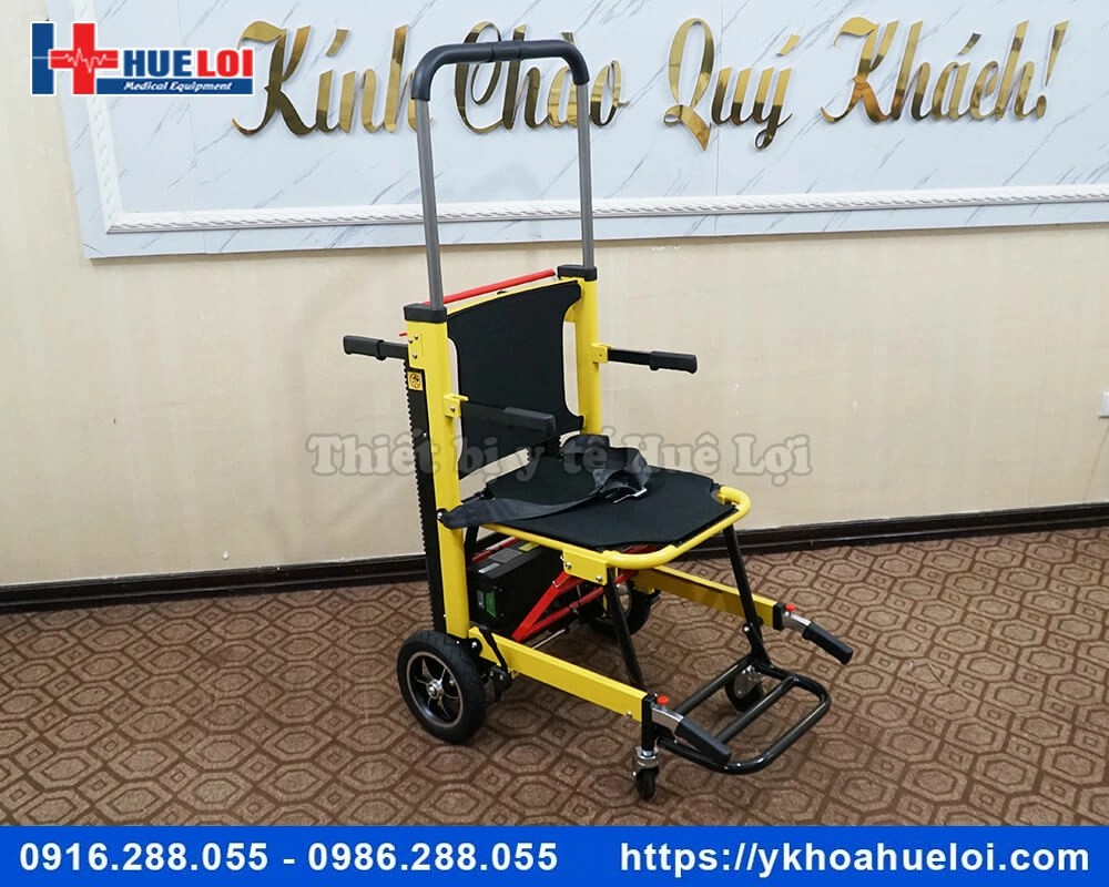 Xe lăn có chức năng leo cầu thang