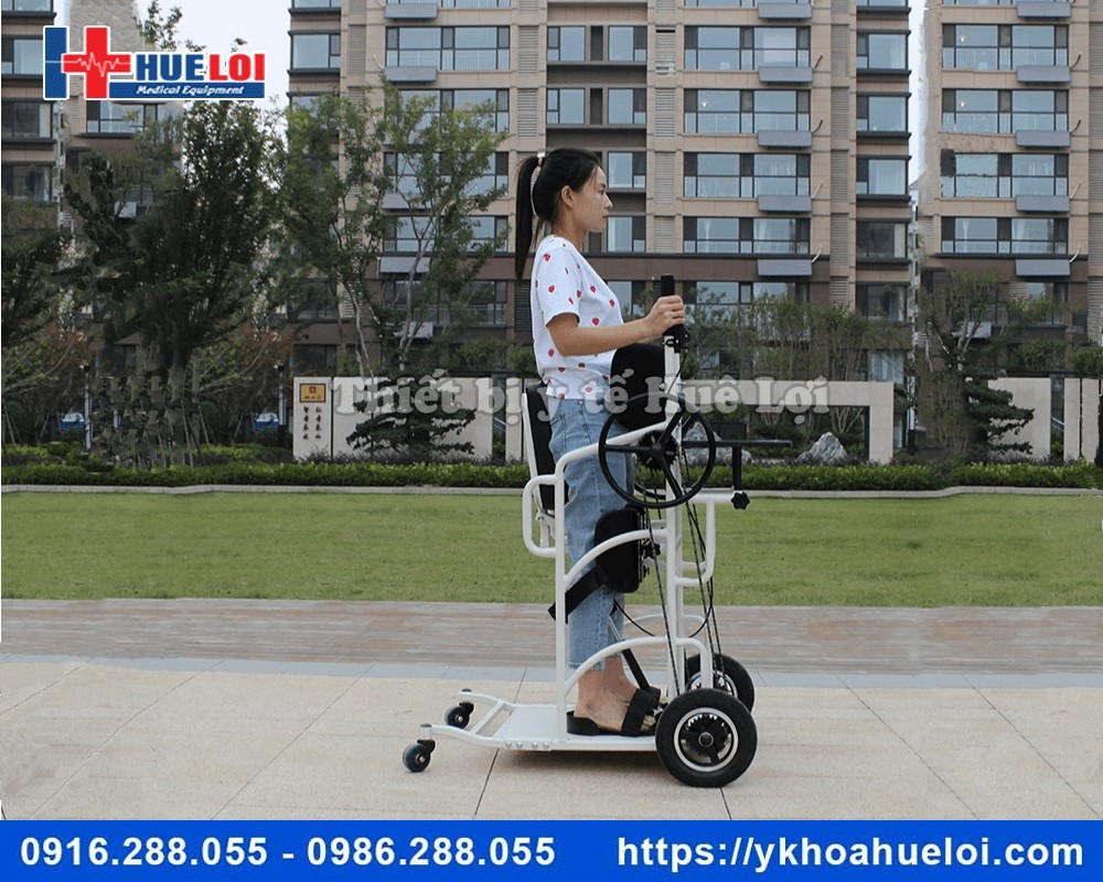 Xe lăn đa năng tích hợp tập đứng