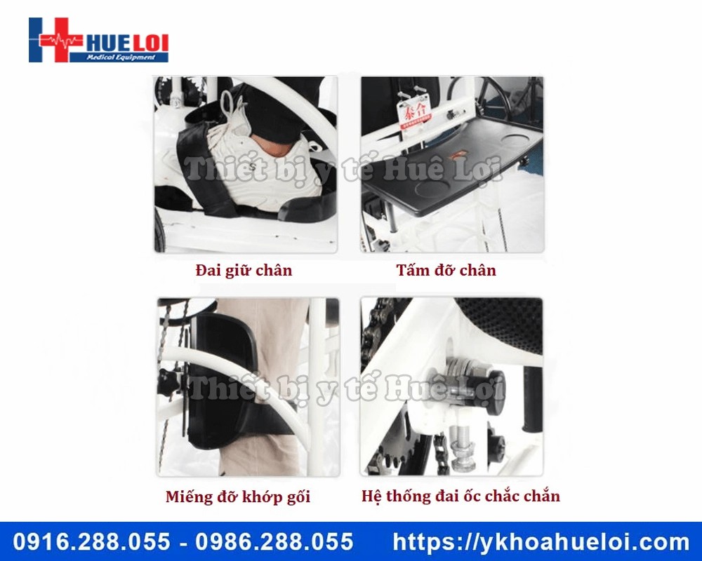 Xe lăn đa năng tích hợp tập đứng