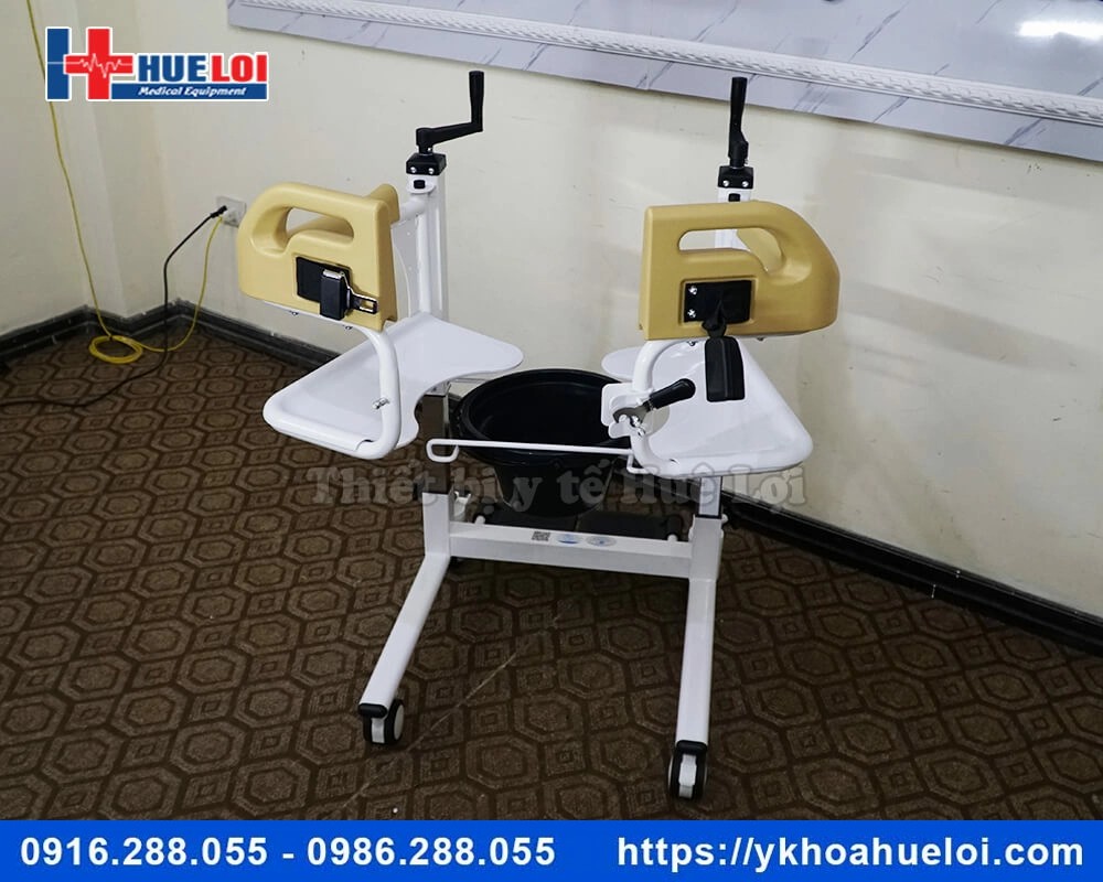 Xe lăn ghép 2 mảnh đa năng tiện ích