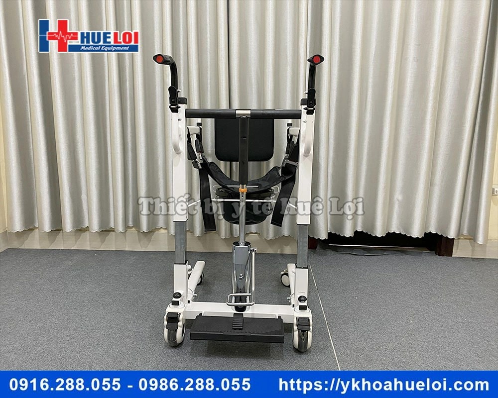 Xe lăn nâng hạ di chuyển bệnh nhân bằng địu