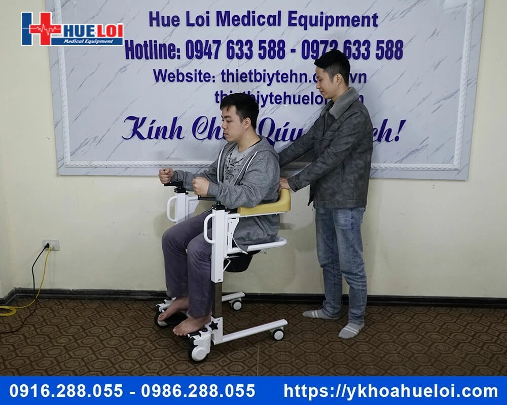 Xe lăn ghép 2 mảnh đa năng tiện ích