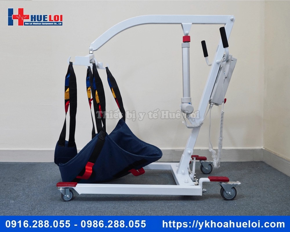 Xe cẩu nâng hạ bệnh nhân tai biến